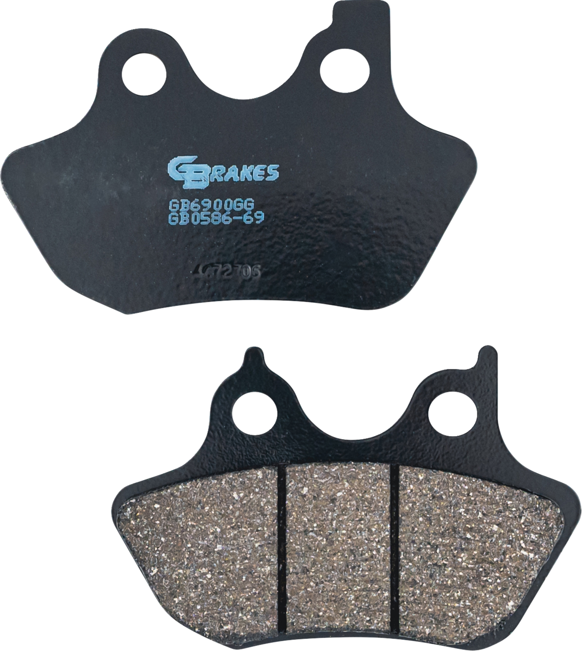 Gbrakes Brake Pads - Semi-Metallic/Ceramic - Front/Rear Harley Davidson