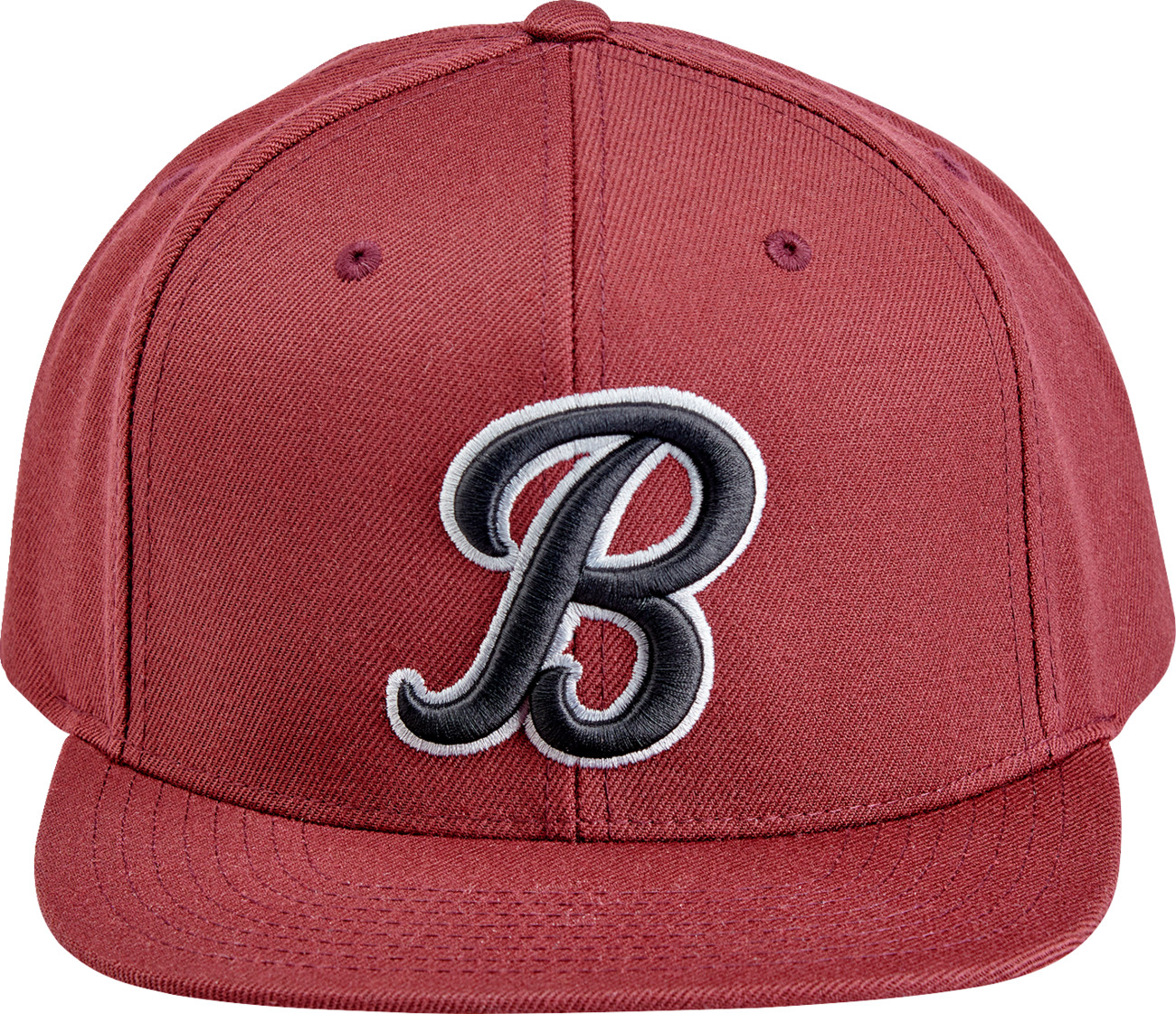 Biltwell Script B Snapback Hat / 8002-4040-00