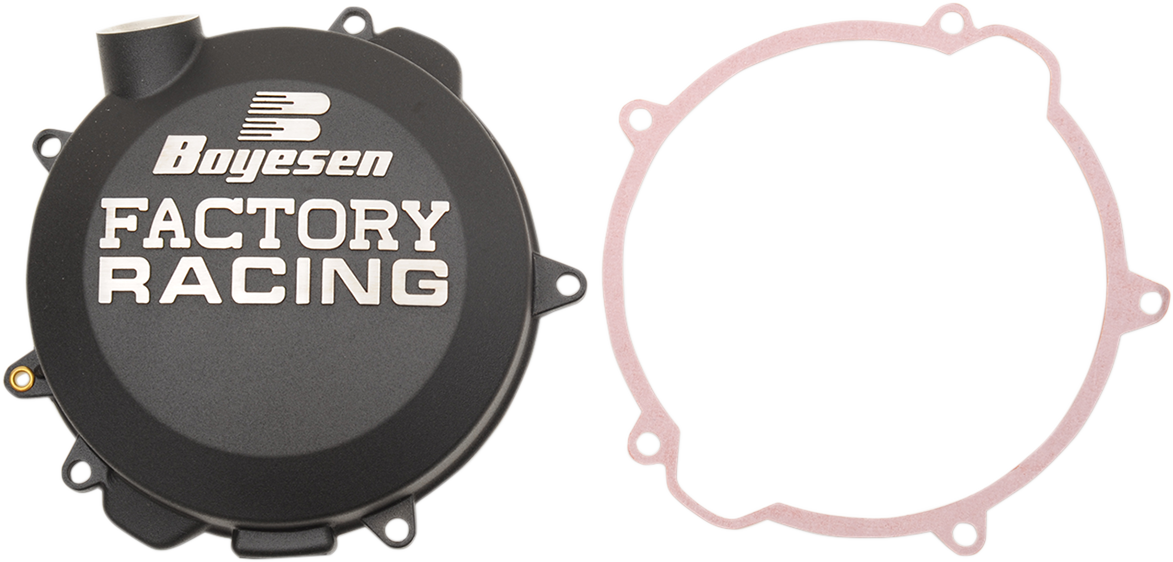 Boyesen Clutch Cover - Black - Gas Gas/Husqvarna/KTM