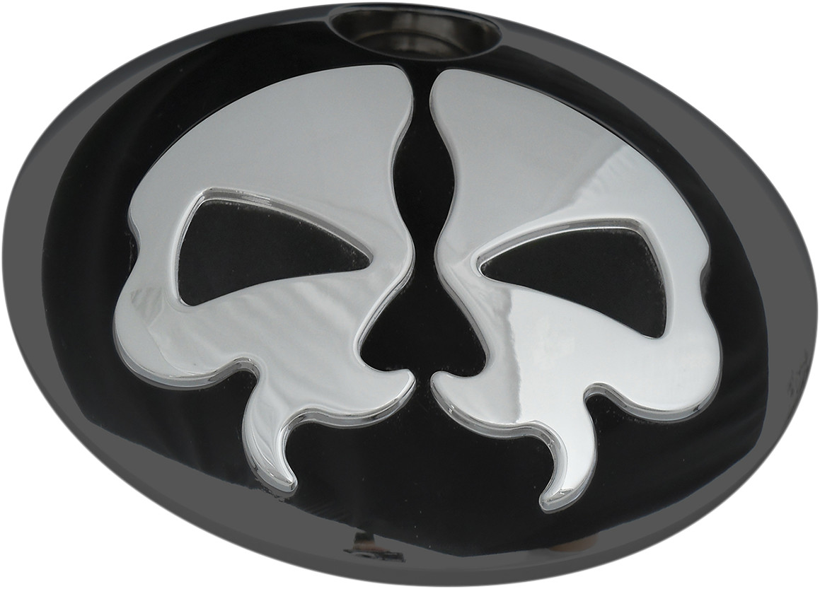 Drag Specialties Split Skull Fuel Door