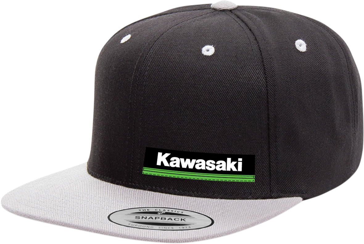 Factory Effex Kawasaki Wedge Snapback Hat