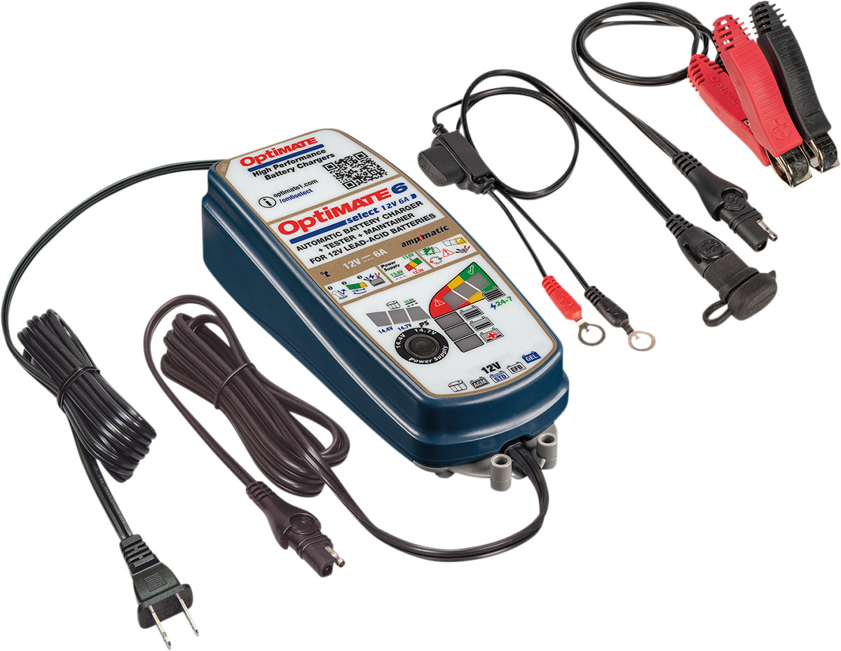 TECMATE OptiMate™ 6 Select Gold Battery Charger