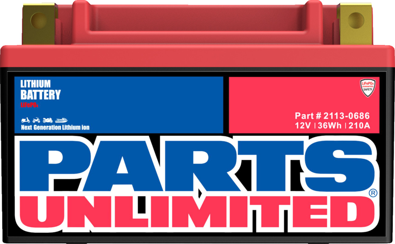 PARTS UNLIMITED Lithium LiFePO4 Battery
