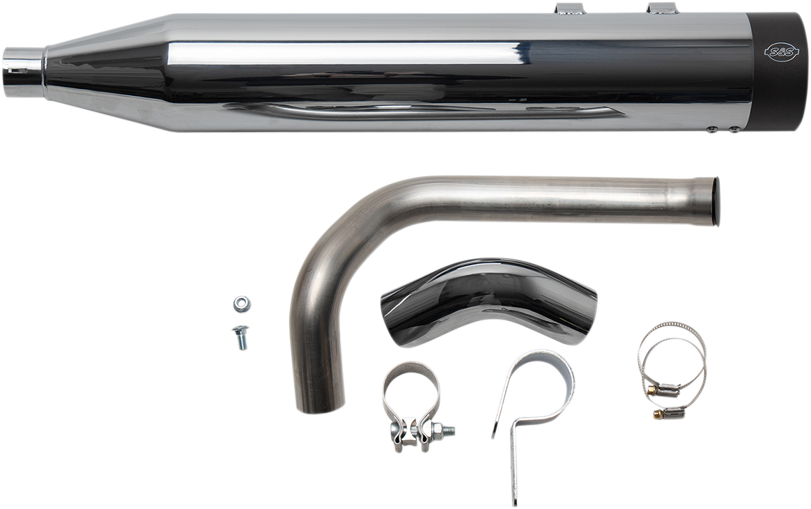 S&S Cycle Sidewinder Shadow Pipe For Harley Touring 2009-2025