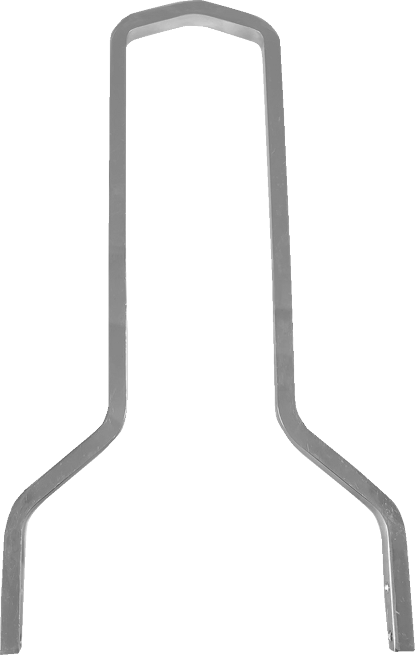 Drag specialties Square Sissy Bar - Chrome - 15.5" H x 11" W Harley Davidson