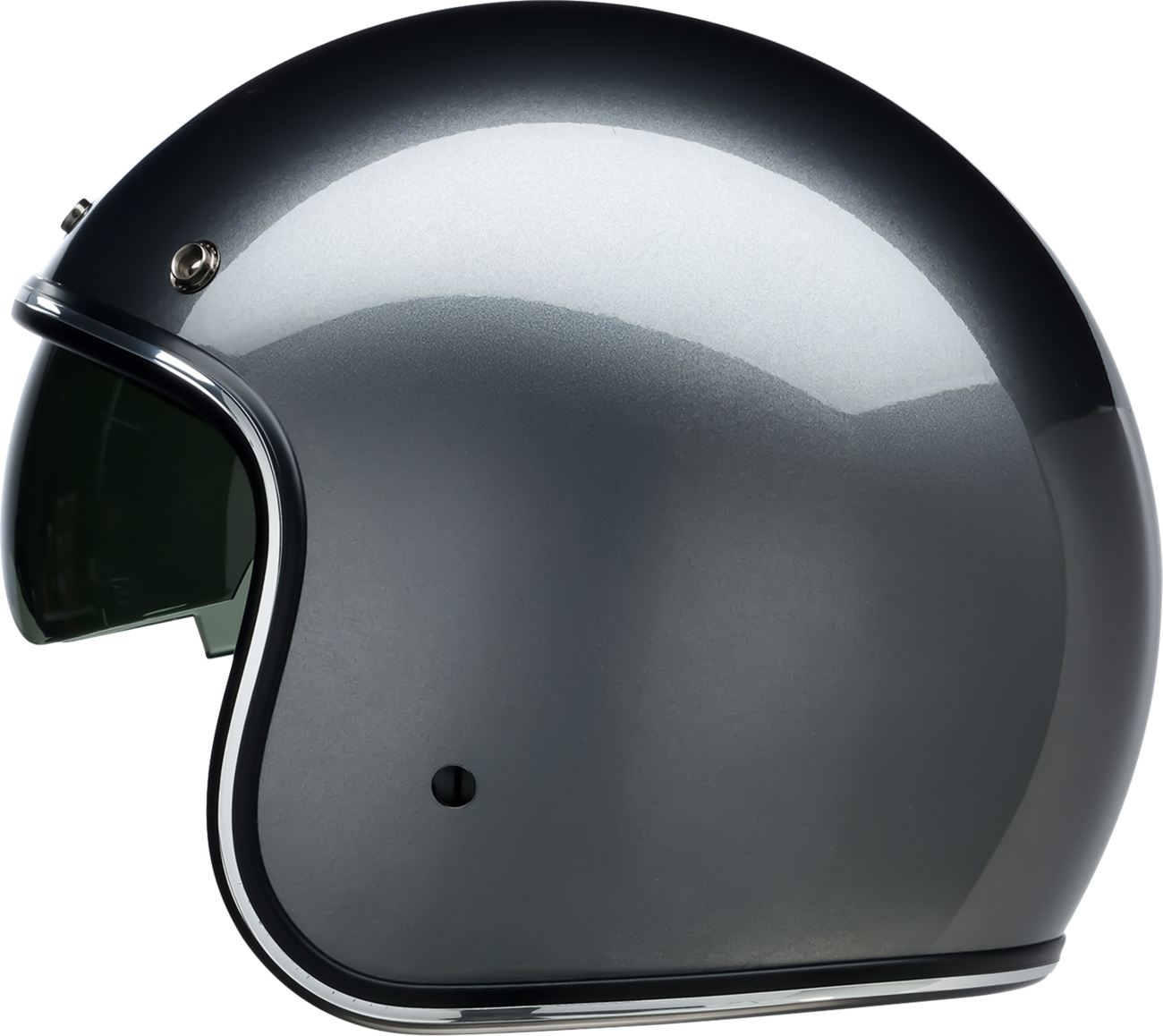 Z1R Grimlock Solid Helmet — Silver
