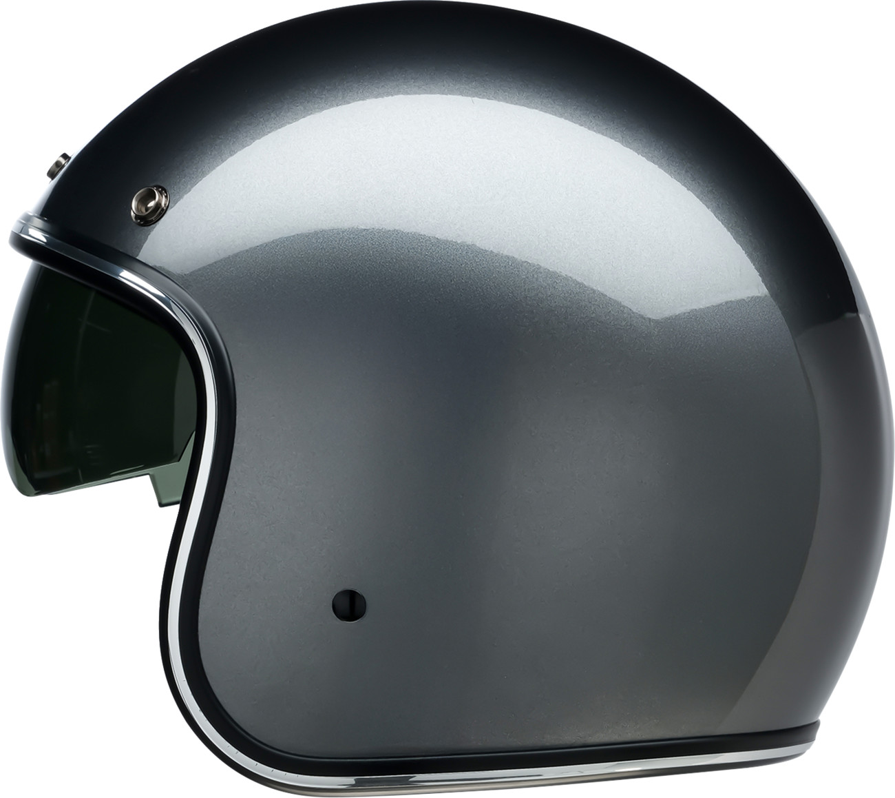 Z1R Grimlock Solid Helmet — Silver