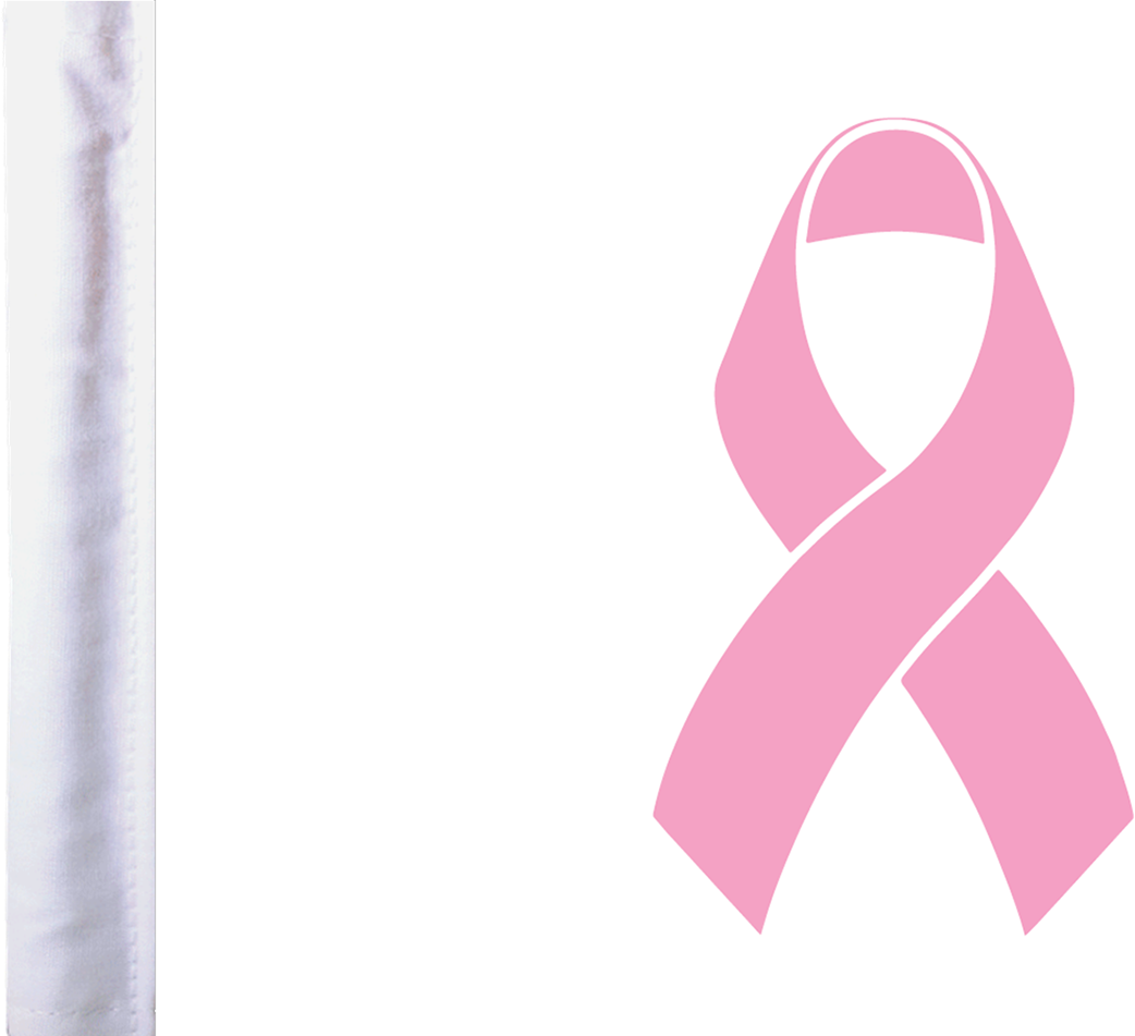 Flag — Breast Cancer Pink Ribbon