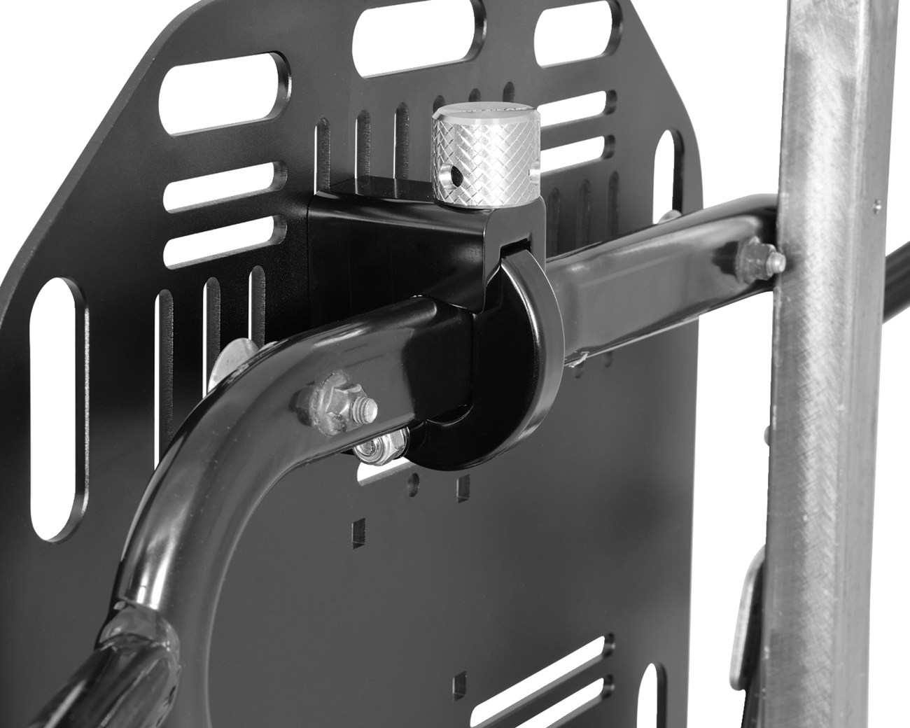 Nelson Rigg Saddlebag Quick Release Plates - Flat Oval Tube