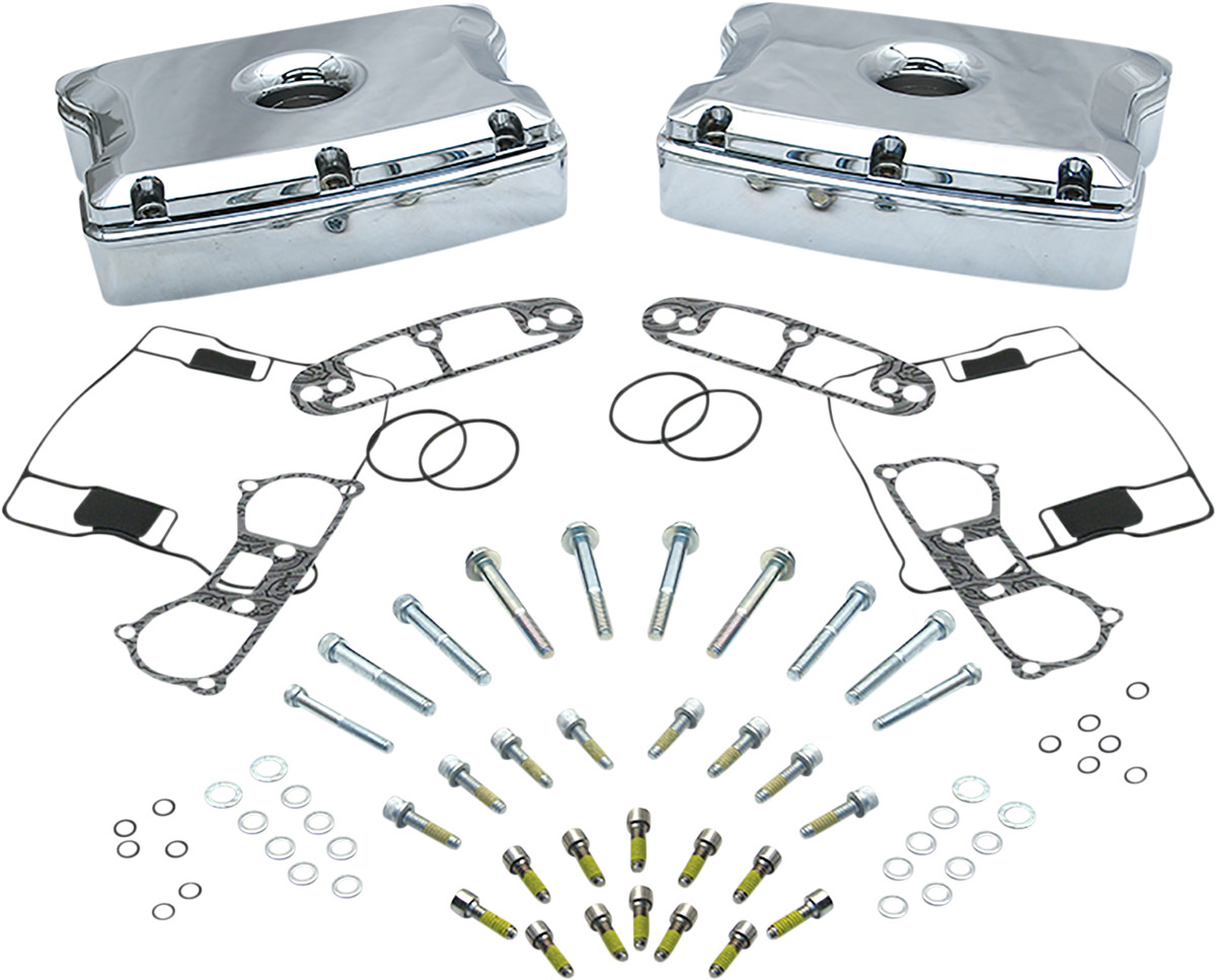 S&S CYCLE Chrome Rocker Boxes
