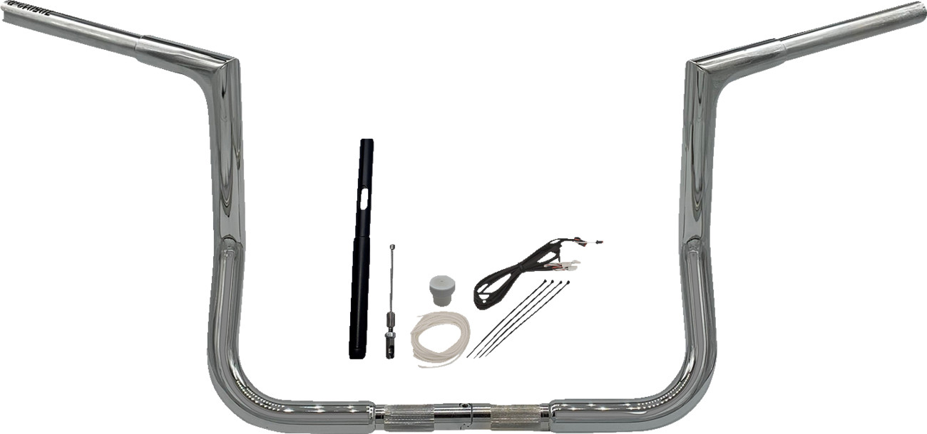 FAT BAGGERS INC. 1-1/4" EZ Install Flat Top Handlebar Kit