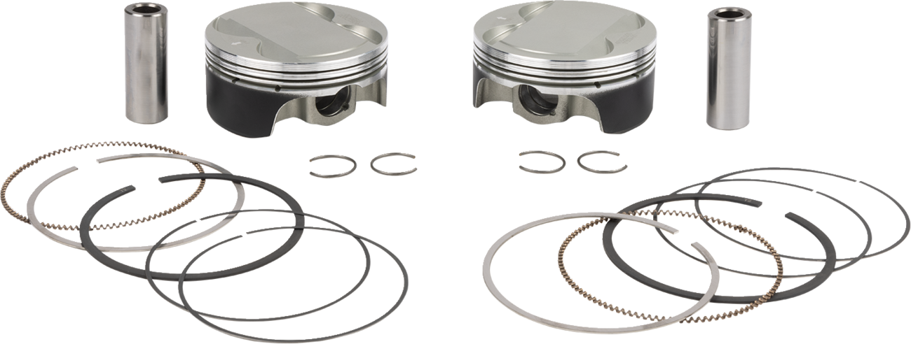 Piston Kit Anodize Crown