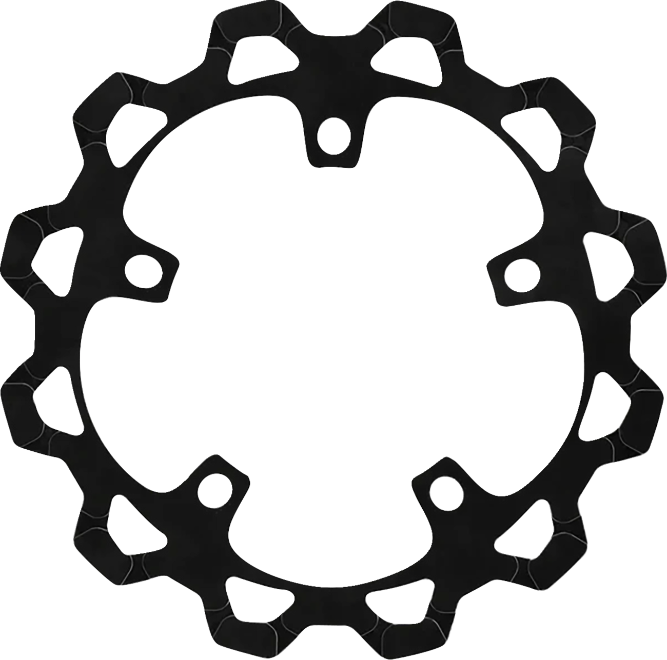 Lyndall racing brakes llc Brake Rotor - 320 mm - Front - Black 2024-2024 Harley Davidson Road Glide Police FLTRXP / 2024-2024 Harley Davidson FLTRX Road Glide / 2024-2024 Harley Davidson FLTRK Road Glide Limited