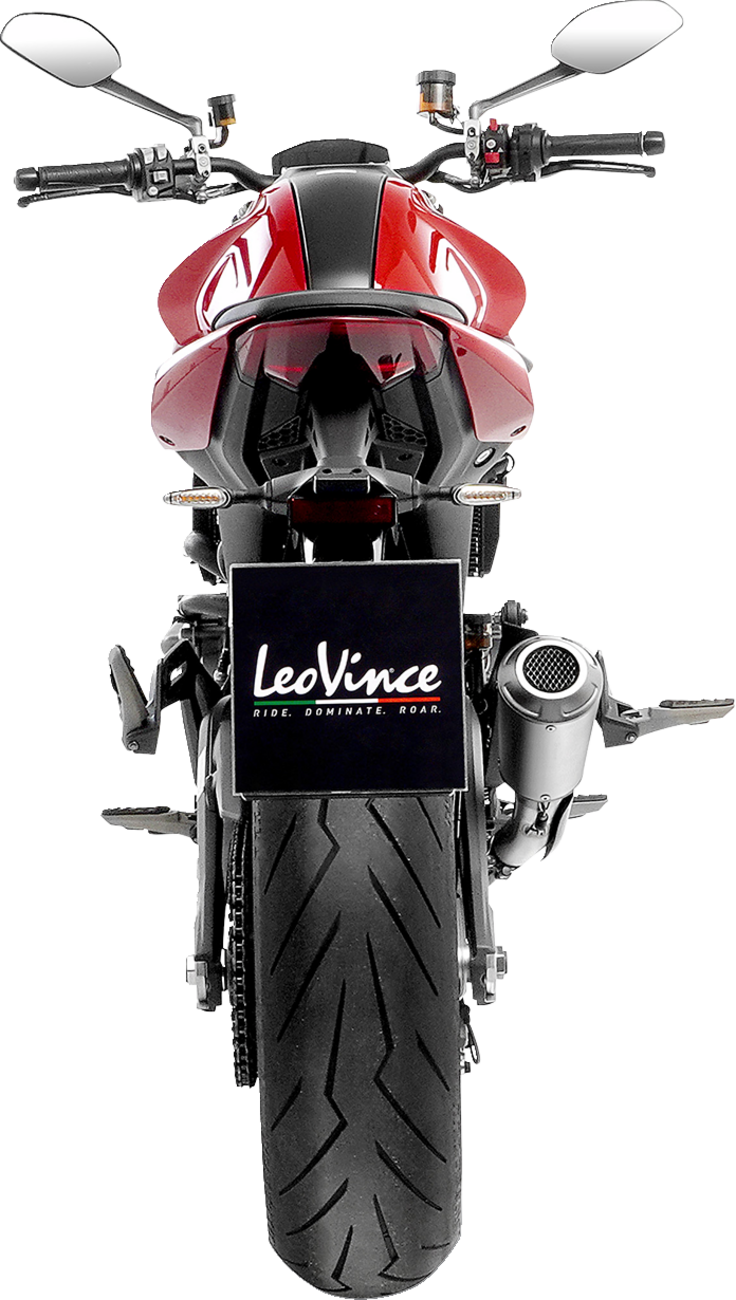 LeoVince LV-10 Slip-On Exhaust CFMOTO 700CL-X / Sport 2022-2023