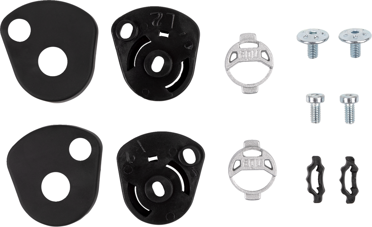 AGV K6/K6 S Helmet Shell Visor Mechanism Kit