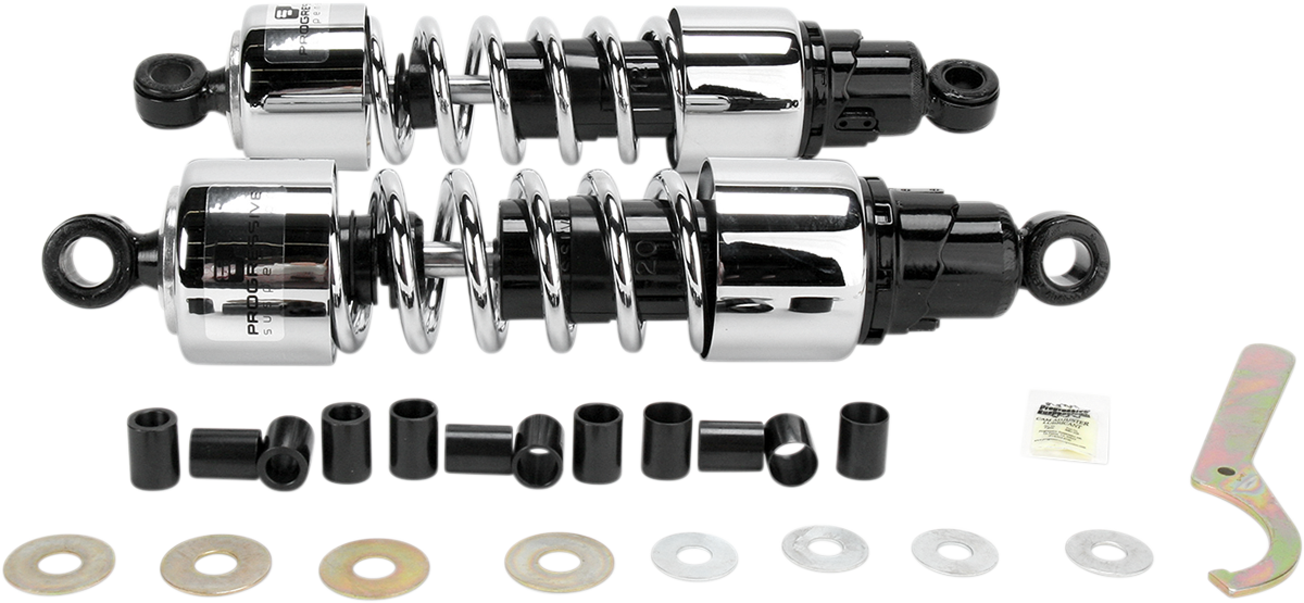 PROGRESSIVE SUSPENSION 412 Series Cruiser Shocks — Standard/Heavy Duty