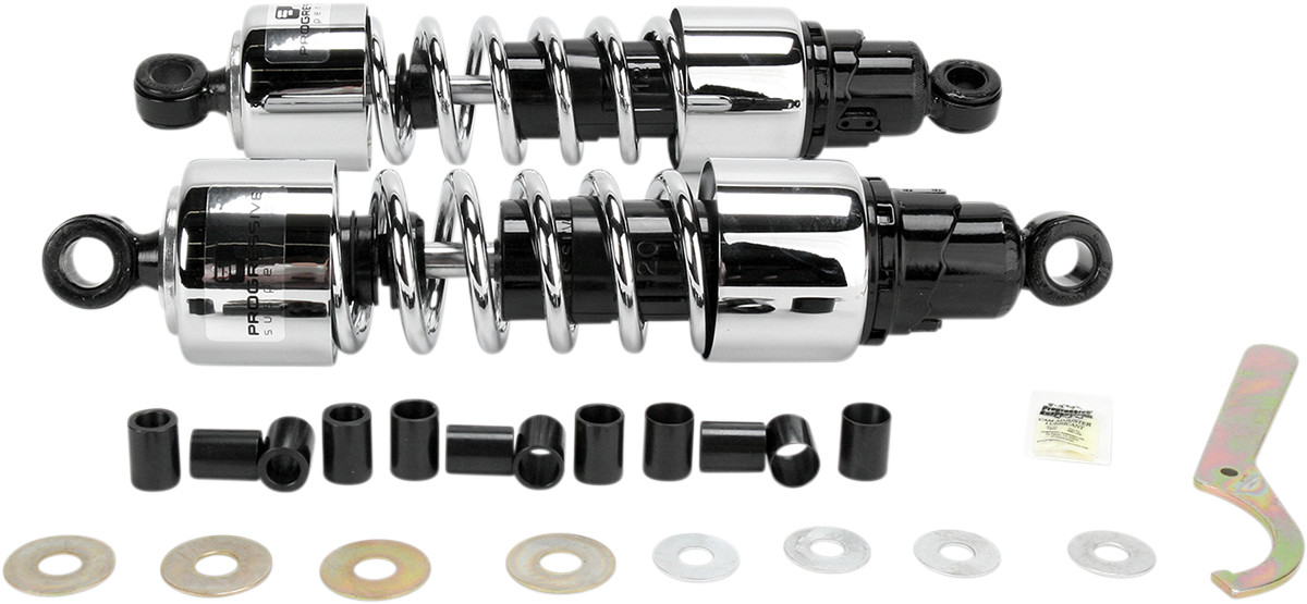 PROGRESSIVE SUSPENSION 412 Series Cruiser Shocks — Standard/Heavy Duty
