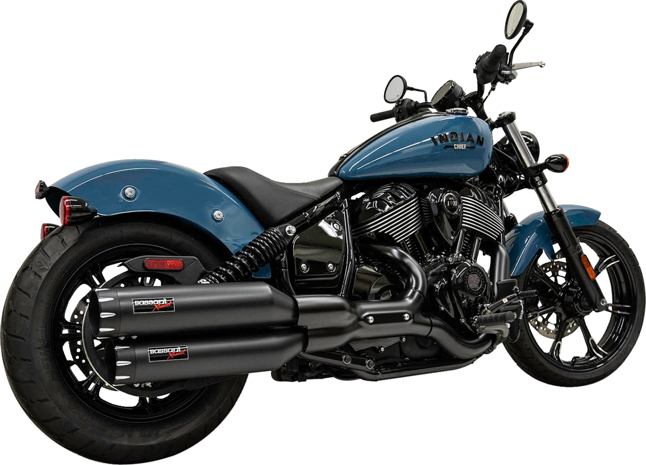 BASSANI XHAUST 4&quot; Slip-On Mufflers