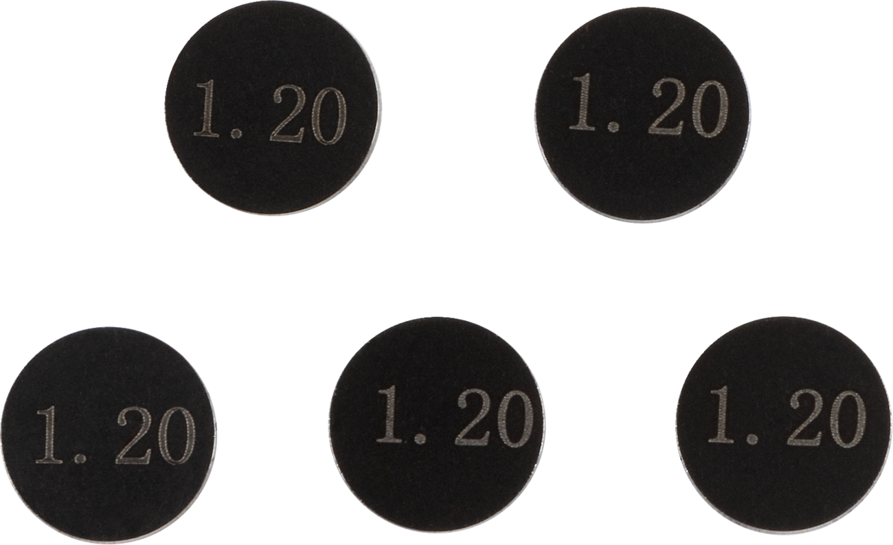 7.48 mm Replacement Valve Shims