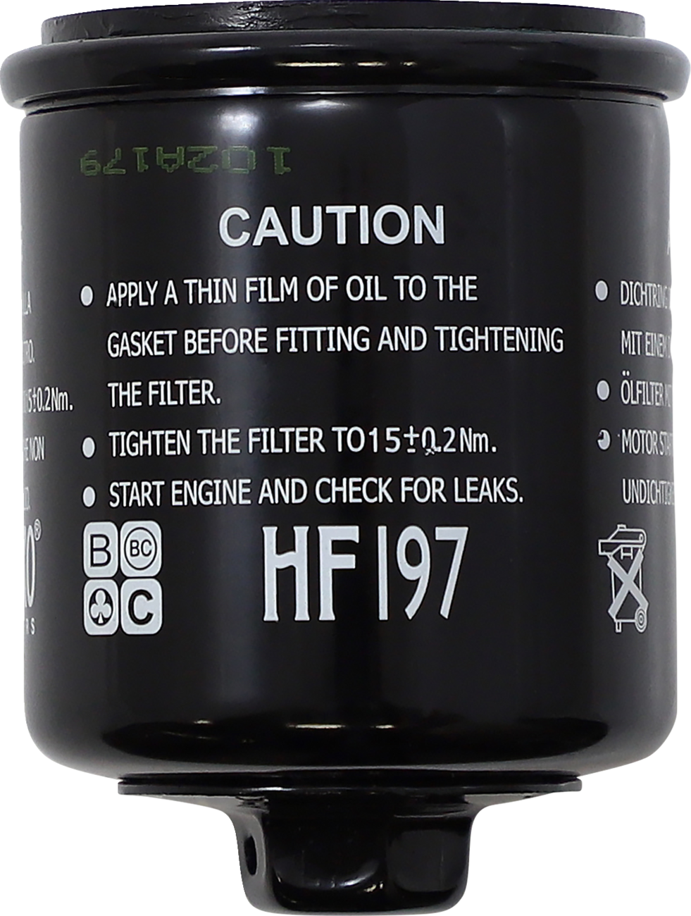 Oil Filter — Spin-On