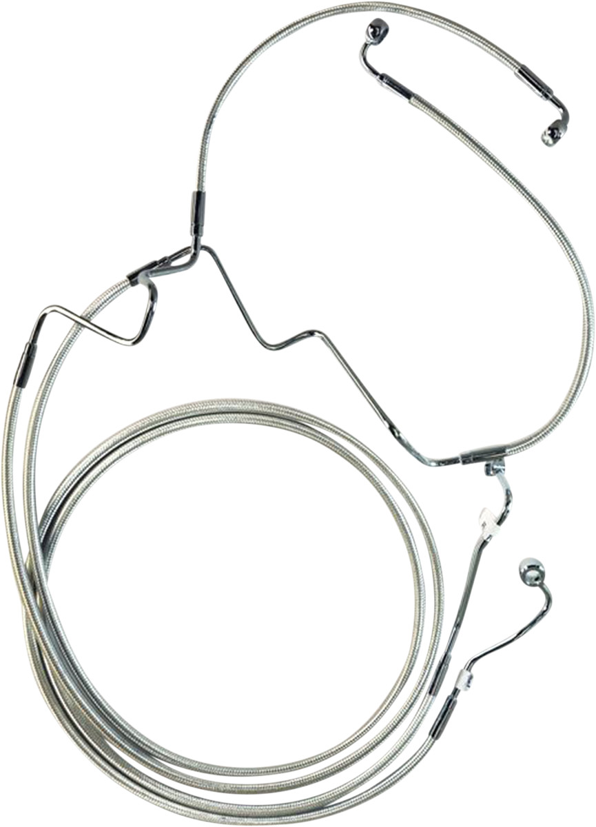MAGNUM SHIELDING Designer Series Extended ABS Touring Lower Brake Line Kit