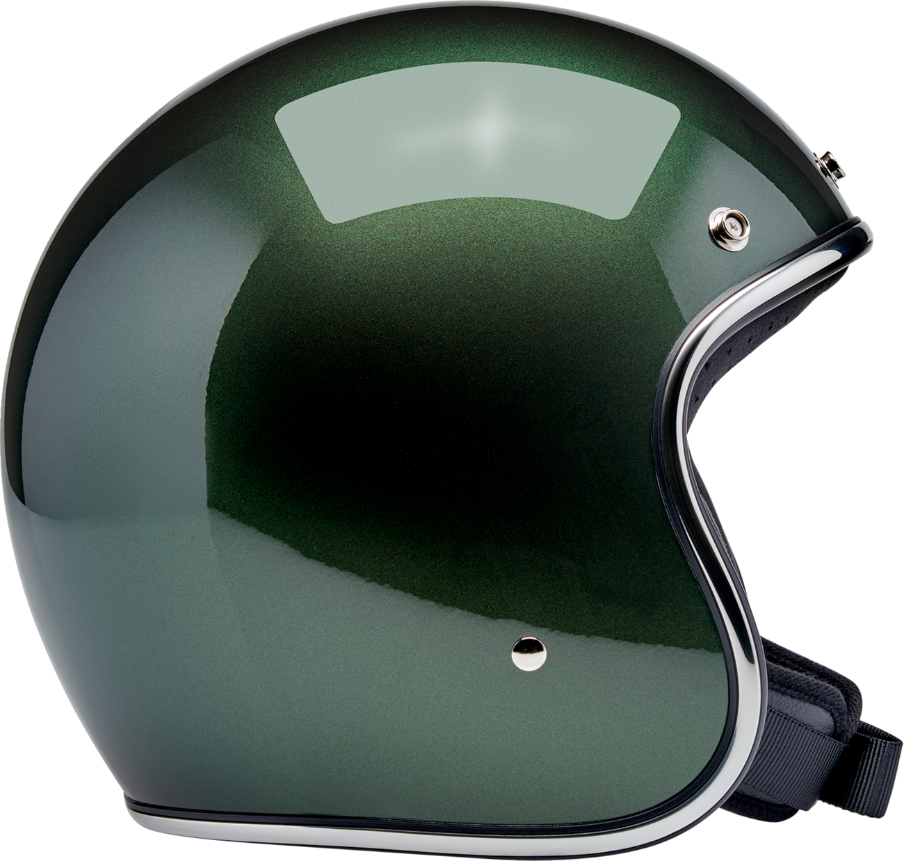 Biltwell Bonanza Helmet — Metallic/Sierra Green
