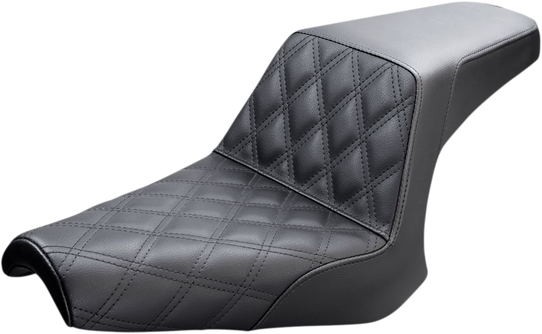 SADDLEMEN Lattice Stitch Step-Up Seat