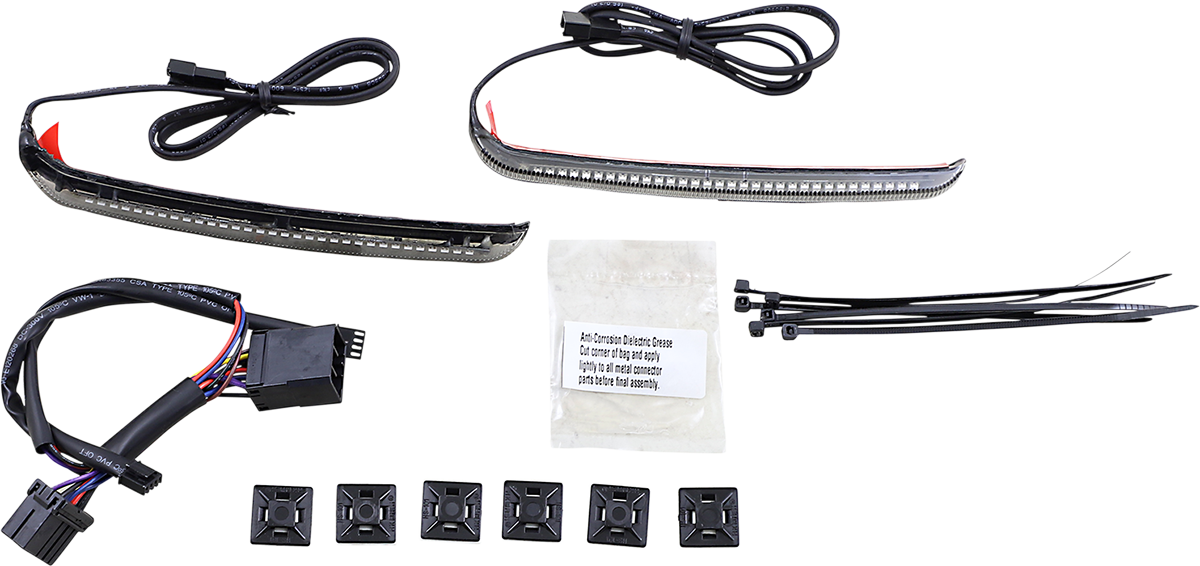 Ciro Bag Blades Lights For Harley Touring 1997-2013