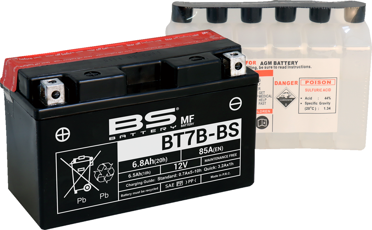 Bs battery Battery - BT7B-BS (YT) Ducati/Sherco/Triumph