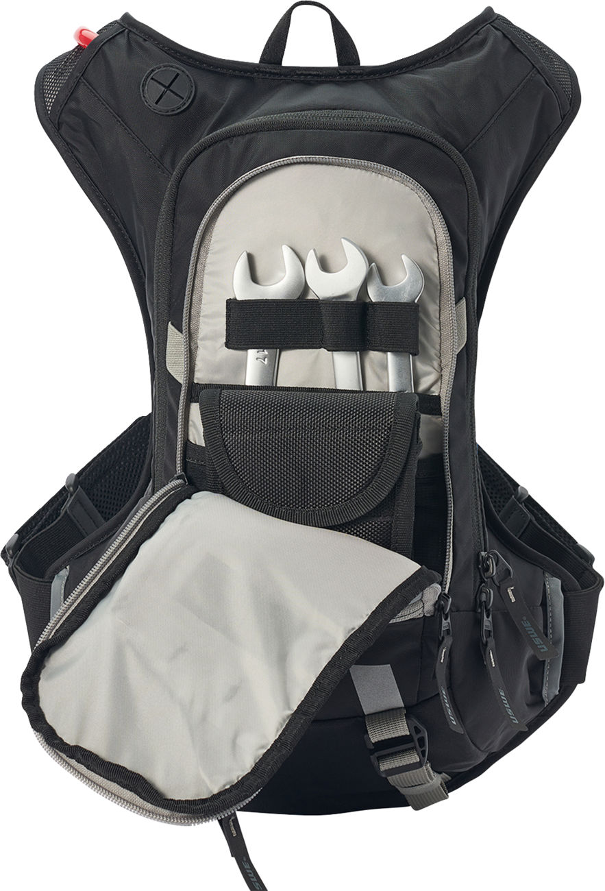 USWE MOTO HYDRO 8L PACK 3L ELITE PNP BLACK