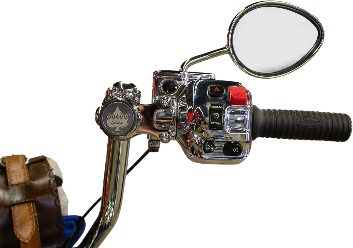 KLOCK WERKS iOmount™ Handlebar Switch Mount for Indian