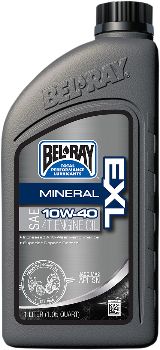 Bel-Ray EXL Mineral 4T Engine Oil