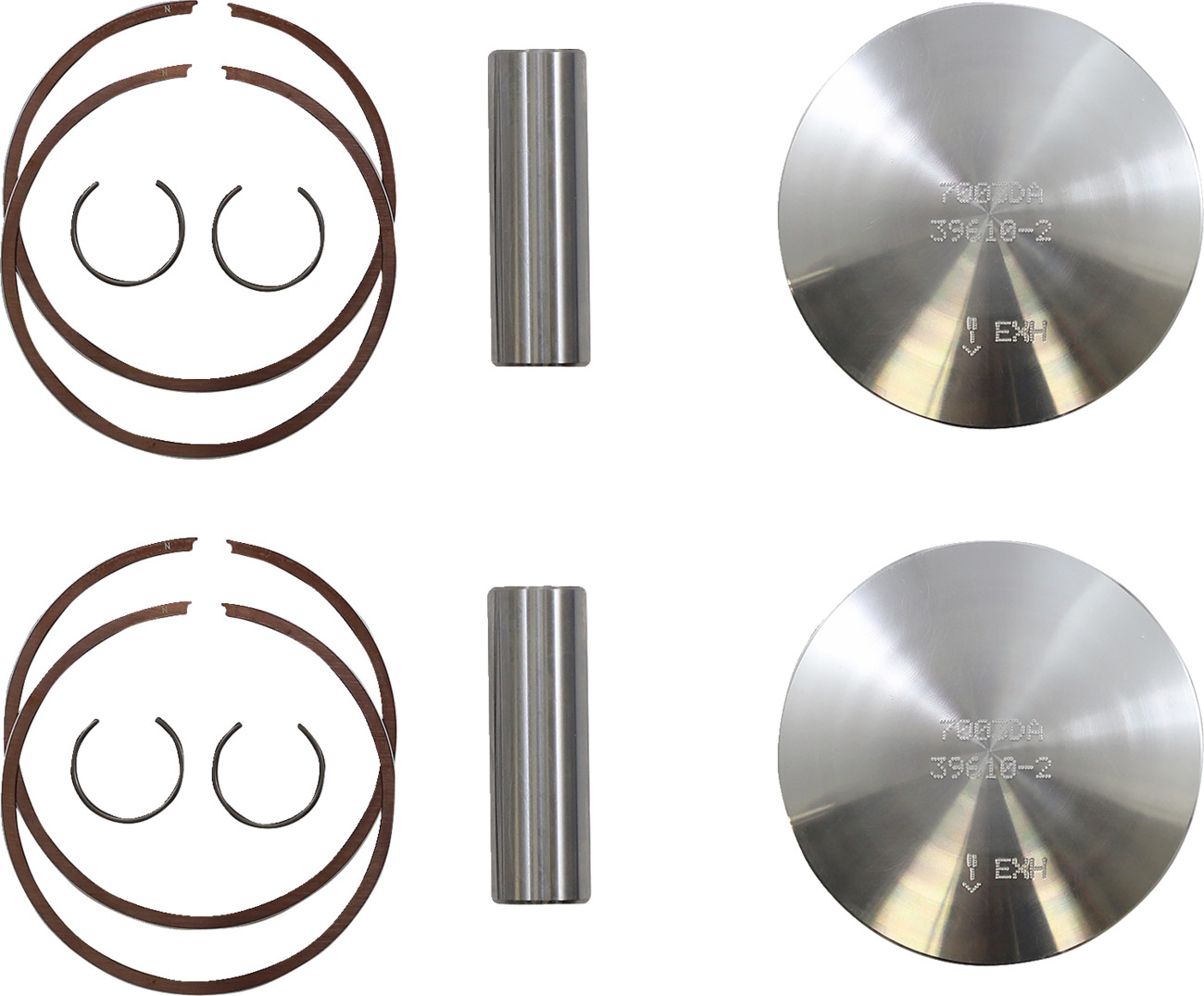 WOSSNER Piston Kit for 2 Stroke