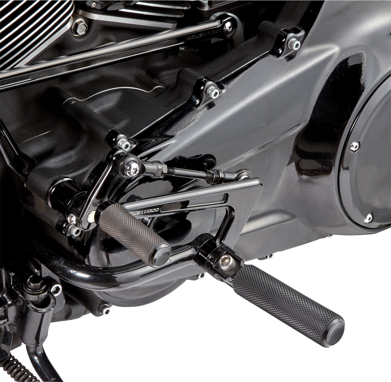 Arlen ness Mid Controls - Black - FL '09-'24 Harley Davidson