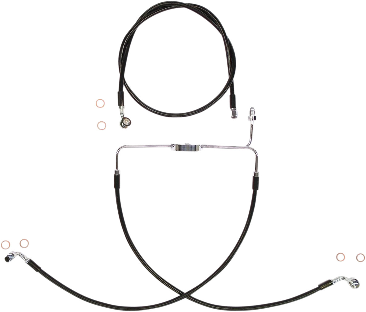 MAGNUM SHIELDING XR Stainless Extreme Response Front Brakeline Kit