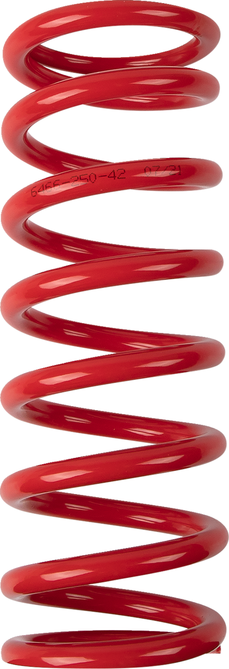 Moose offroad Shock Spring - 64/66 mm OD - 42 n/mm - Red Honda/Suzuki/Kawasaki