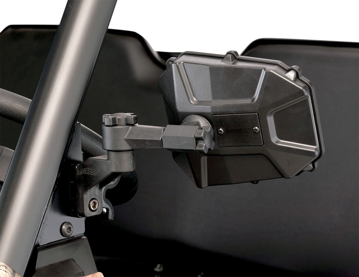 MOOSE OFFROAD Side Mirror Adapter with Flat Mountable Option for Polaris Pro-Fit Roll Cages