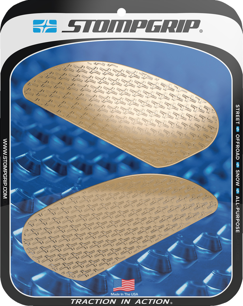 STOMPGRIP Icon Profile Universal Traction Pad Tank Kit
