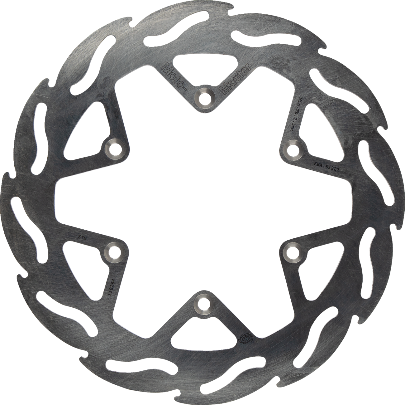 Moto-master Brake Rotor - Front - Flame Kawasaki