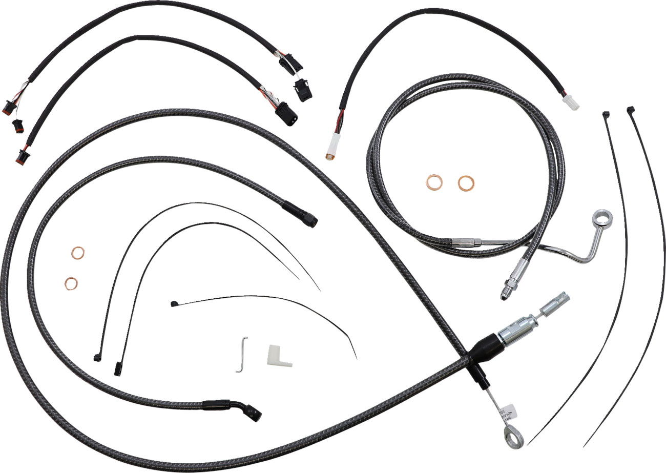 MAGNUM SHIELDING KARBONFIBR Designer Handlebar Installation Kit