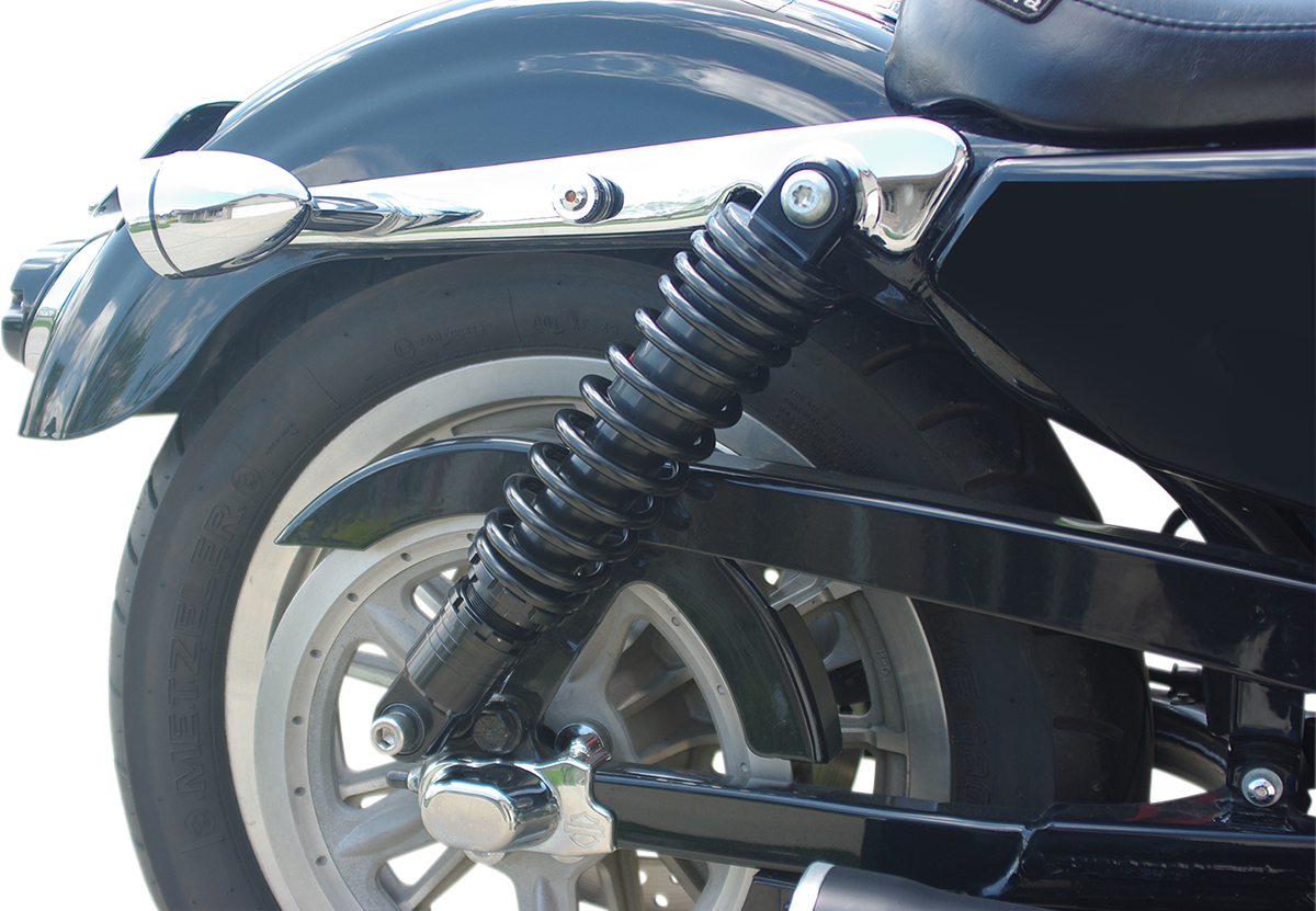 Drag specialties shocks Premium Ride-Height Adjustable Shocks - Black - Standard - 13" Harley Davidson