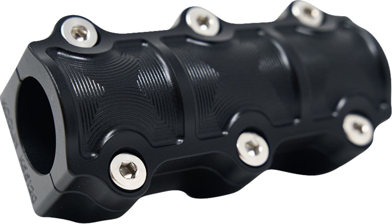 Kodlin usa Big Block Risers - Includes Clamp - Black