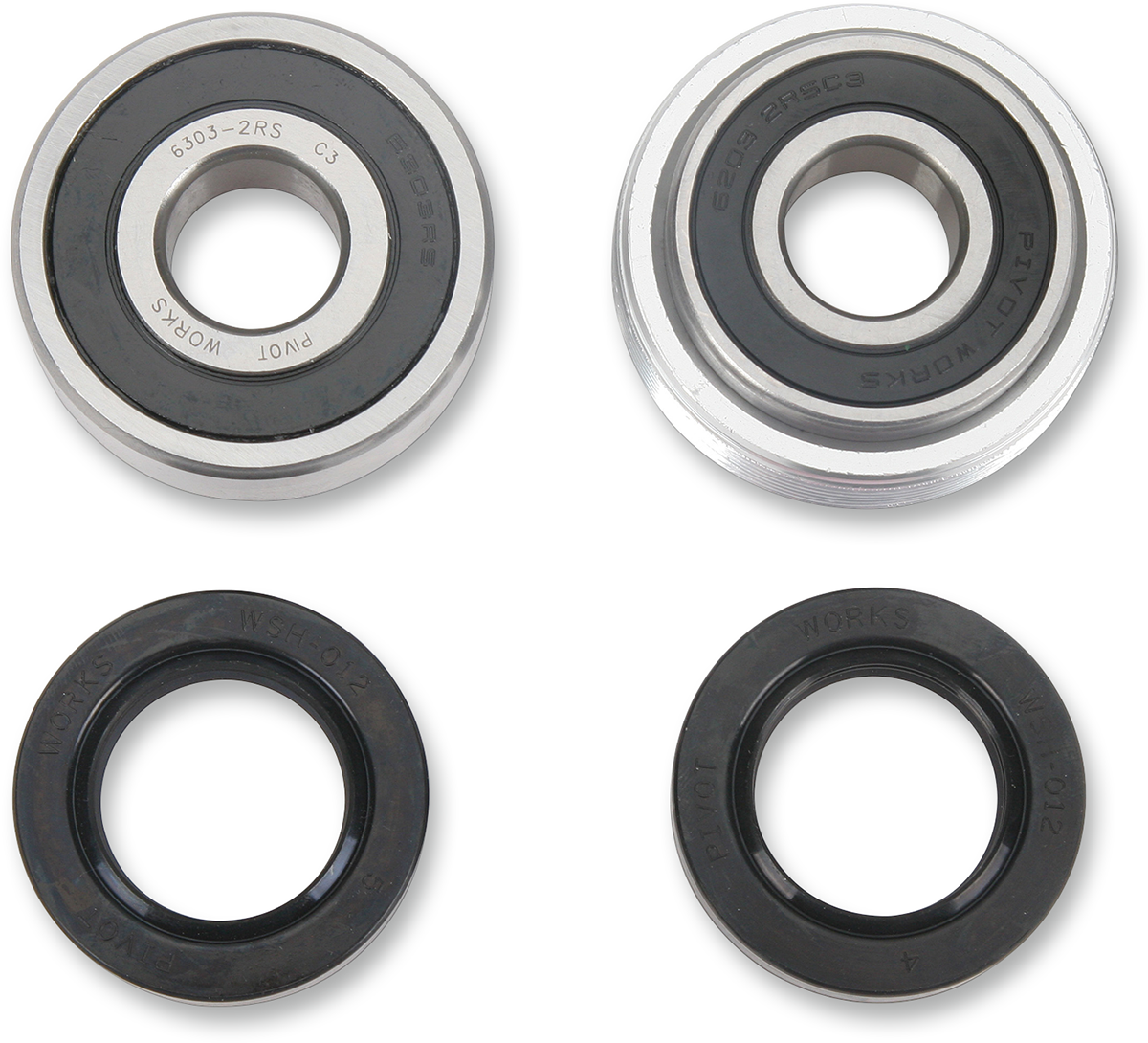 Pivot Works Rear Wheel Bearing Kit Honda XR200R / XR650L 1981-2025