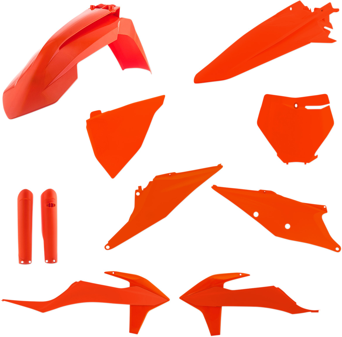 Acerbis Full Replacement Body Kit - '16 OEM Orange KTM