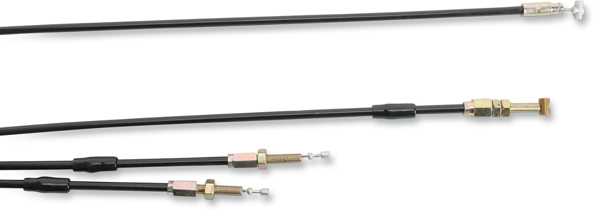 Parts unlimited Black Vinyl Throttle Cable - Polaris
