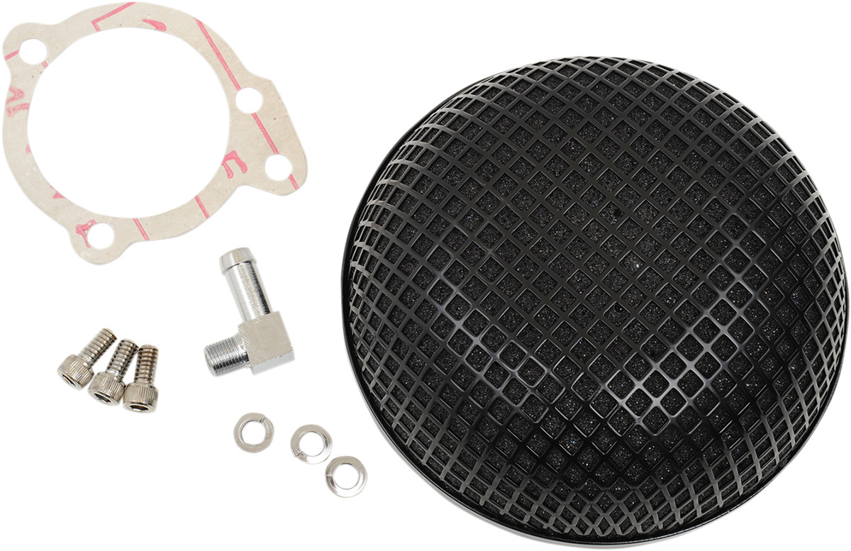 Drag Specialties Bob Air Cleaner For S&S Super E / G Carburetors