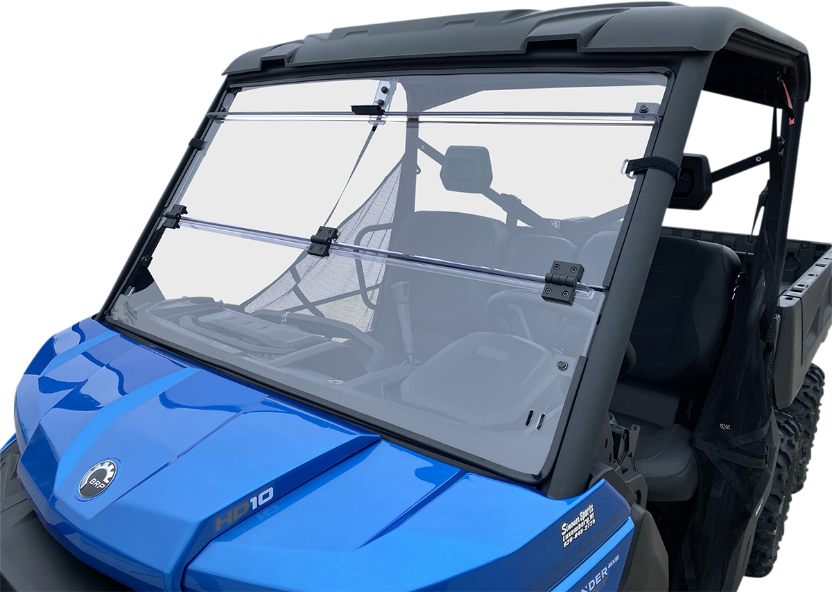 Moose offroad Deluxe Full Folding Windshield Can-Am