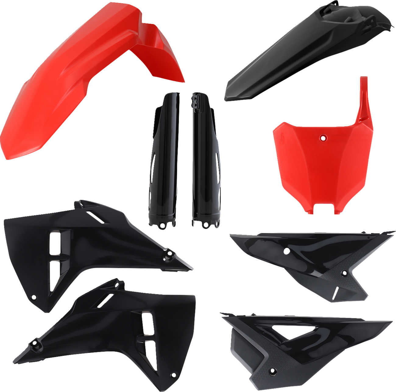 Acerbis Full Replacement Body Kit - '25 OEM Red/Black 2025-2025 Honda CRF250R / 2025-2025 Honda CRF450R