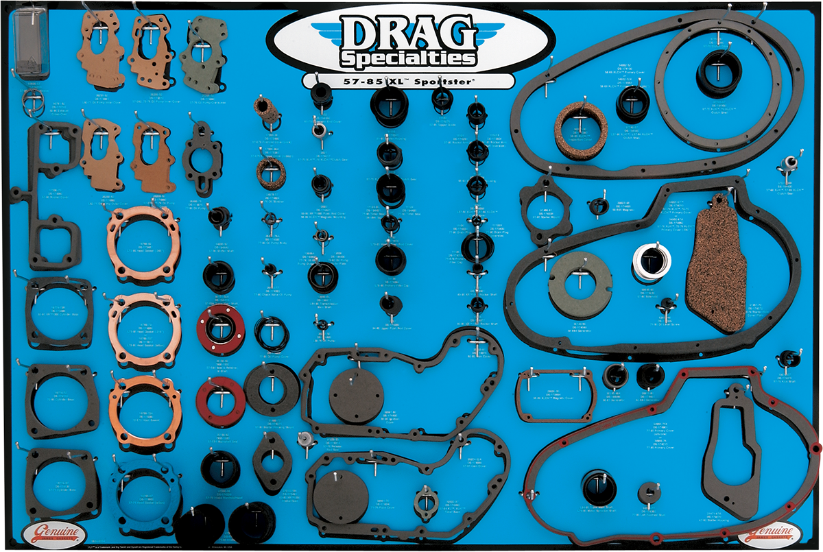 Drag specialties Gasket Display - XL Harley Davidson