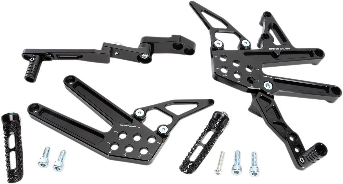 Driven racing TT Rearset - GSXR1 2019-2019 Suzuki GSX-R 1000 / 2017-2022 Suzuki GSX-R1000